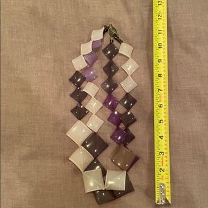 Two strand fashion necklace